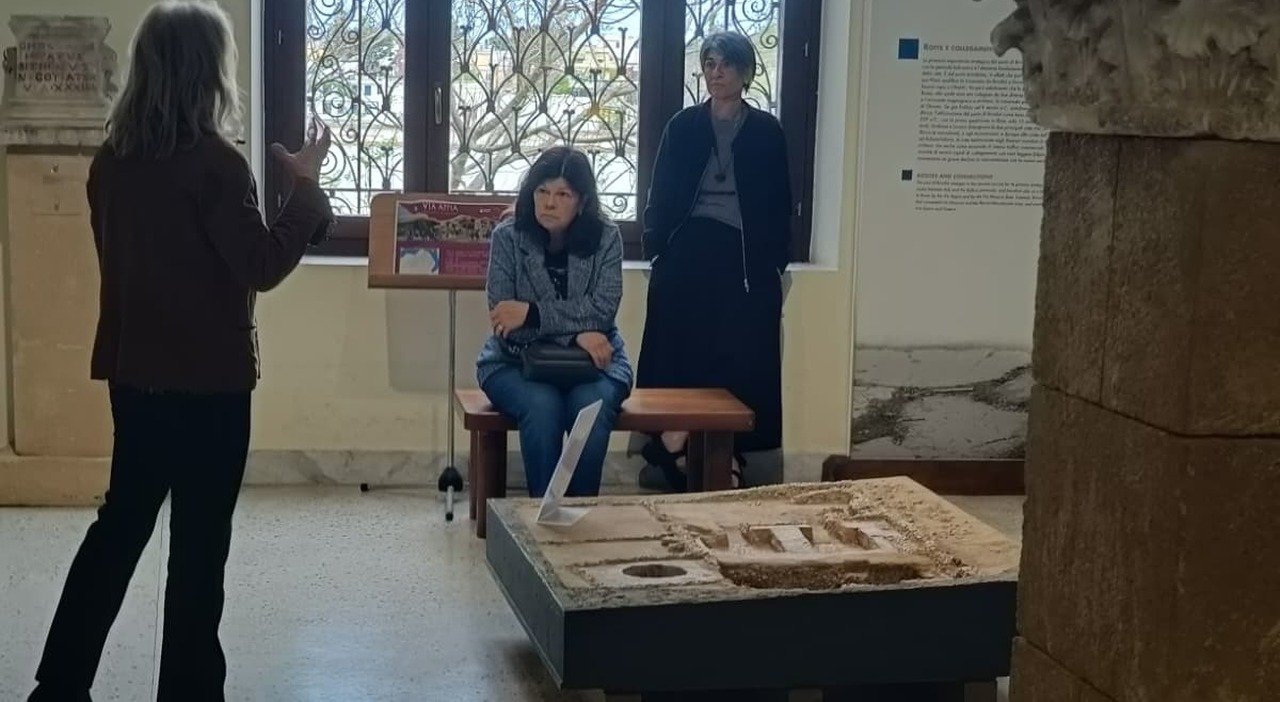 Sopralluogo dell'assessora regionale alla Cultura al museo “Ribezzo”: lavori in corso per il recupero e la valorizzazione dei fondi.