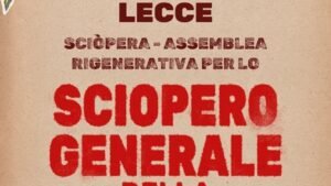 12 giugno: sciopero della cultura. Basta con la retorica della bellezza pugliese, diritti per i lavoratori del settore culturale.