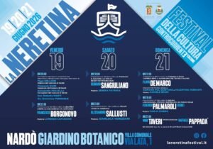Festival La Neretina a Nardò, 19-21 Giugno: Sangiuliano e Borgonovo