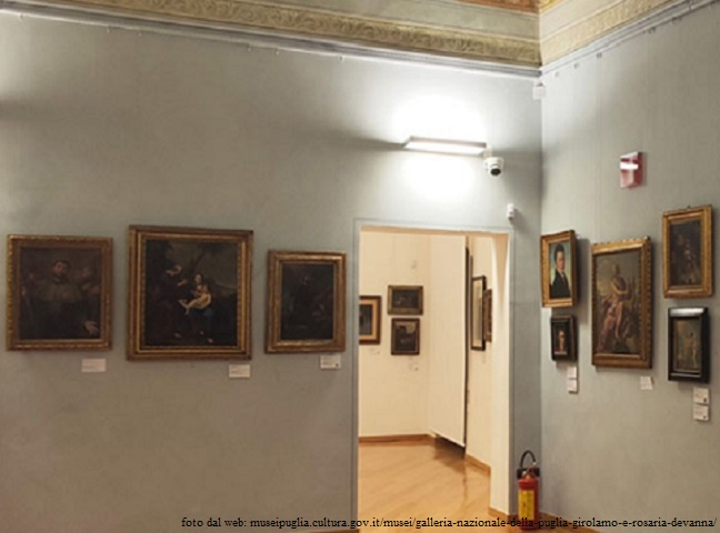Giugno ricco di eventi alla Galleria Nazionale della Puglia “Girolamo e Rosaria Devanna”