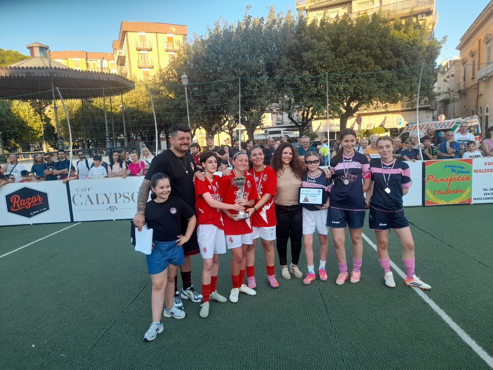 Grande successo per "The Cage Street Soccer" del Milan Club di Canosa di Puglia