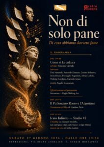 “Non di solo pane”: sabato 27 giugno a Ceglie Messapica una serata dedicata a cultura e conoscenza