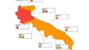 Nuovo livello rosso per il vento e avvisi su Telegram: modifica del sistema di allerta meteo in Puglia